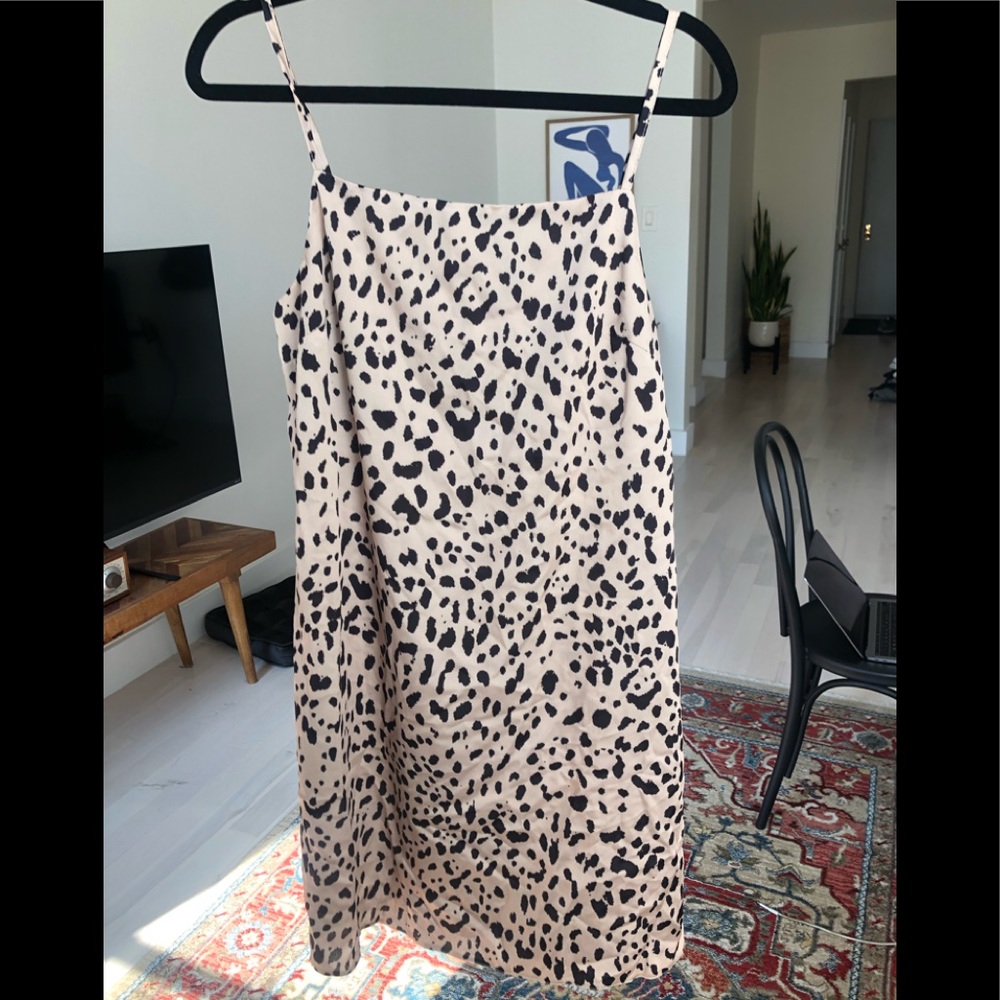 Nobody’s child Uk 12 leopard slip dress